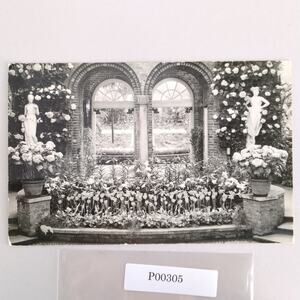 Real Photo Postcard 1949 Spring Flower Show Phipps Conservatory Pittsburgh PA